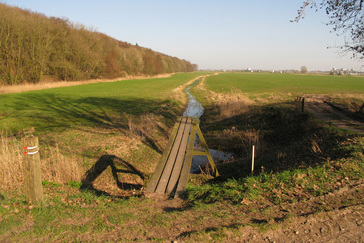 Een oude stroombedding