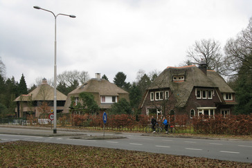 Huizen langs de Utrechtseweg